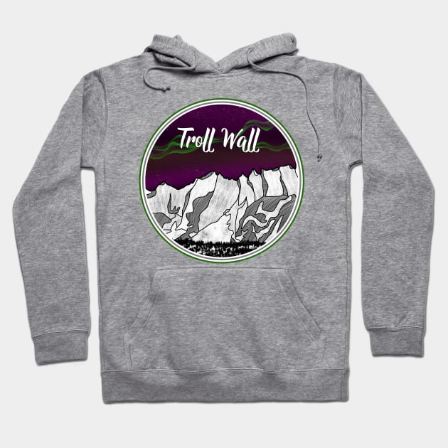 Troll Wall Hoodie by mailboxdisco